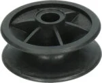 Isolatore angolare in plastica, diametro esterno 42 mm, nero – ZoneGuard - immagine 2