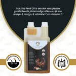 Olio alimentare per cavalli con Omega 3 e Omega 6, 1 l – Excellent Horse Itch Stop Feed Oil - immagine 2