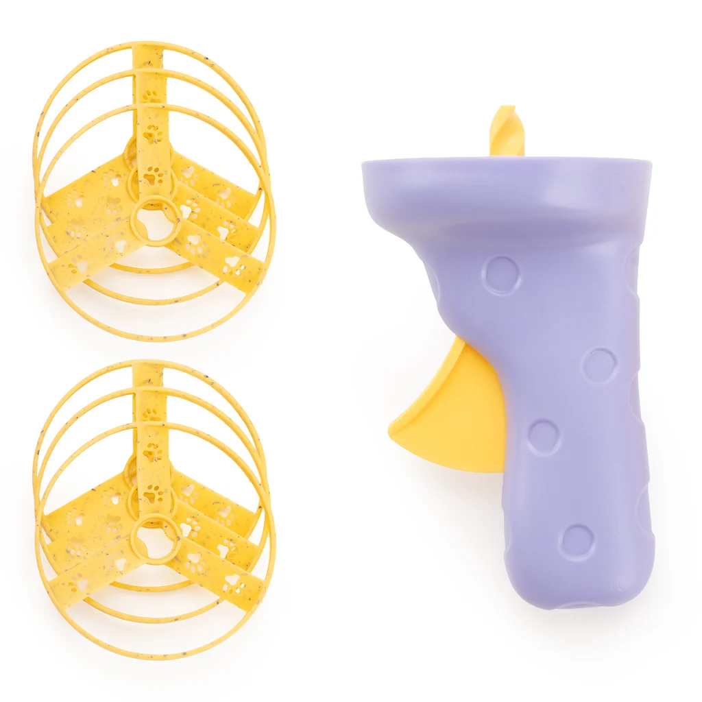Gioco interattivo per gatti con eliche lanciabili e catnip – Jinkies Catnip Copter - immagine 6