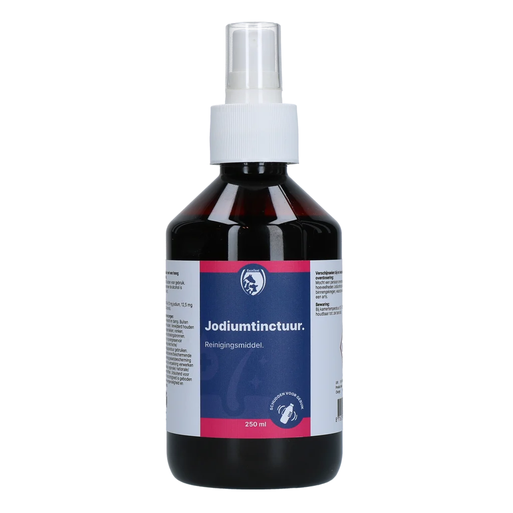 Tintura di iodio 1% con alcol al 70%, 250 ml - immagine 1