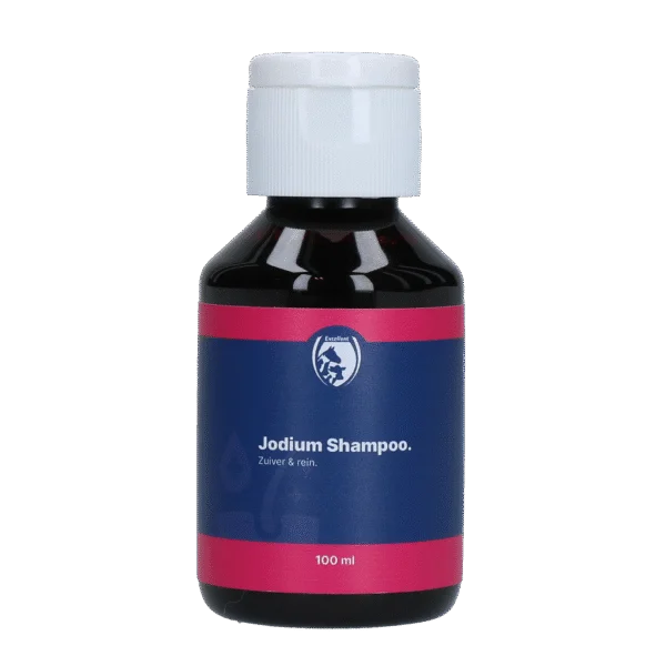 Shampoo allo iodio per mantello e cute, 100 ml – Excellent Jodium Shampoo