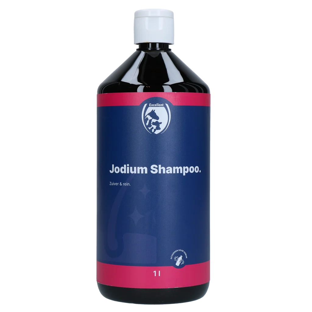 Shampoo allo iodio per pelo e pelle, 1 l – Excellent Jodium Shampoo - immagine 1