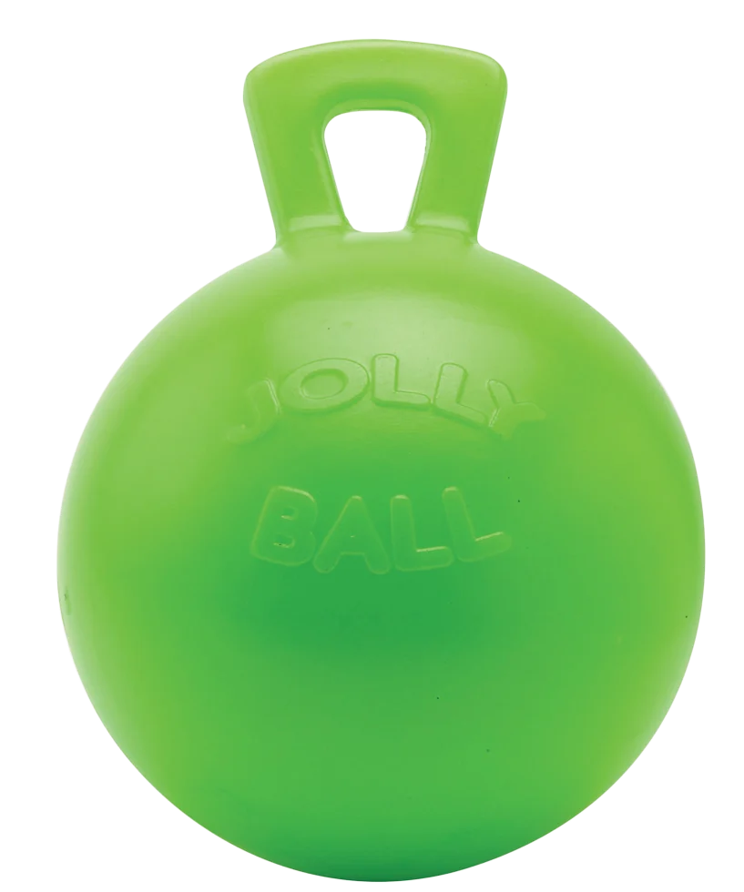 Palla da gioco per cavalli verde al profumo di mela, 25 cm – Jolly Pets Jolly Ball - immagine 1