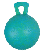 Palla da gioco per cavalli verde oceano con fragranza alla mela, 25 cm – Jolly Pets Jolly Ball