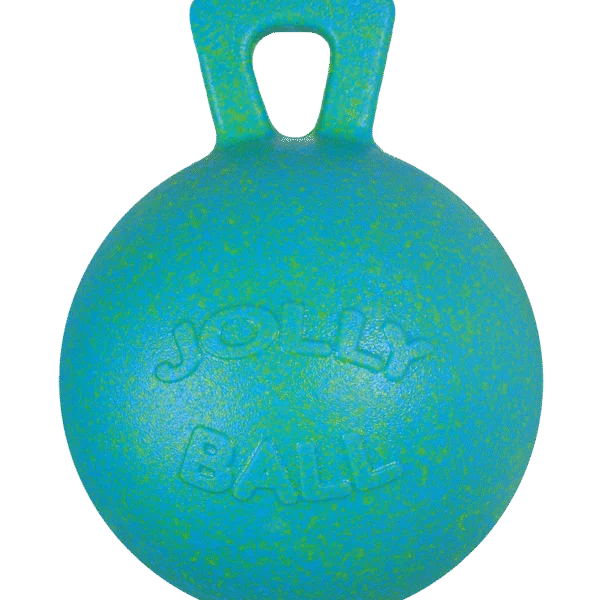 Palla da gioco per cavalli verde oceano con fragranza alla mela, 25 cm – Jolly Pets Jolly Ball