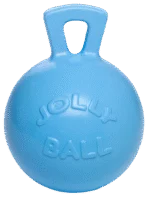 Palla da gioco per cavalli blu con fragranza ai mirtilli, 25 cm – Jolly Pets Jolly Ball