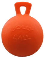 Palla da gioco per cavalli arancione alla vaniglia, 25 cm – Jolly Pets Jolly Ball