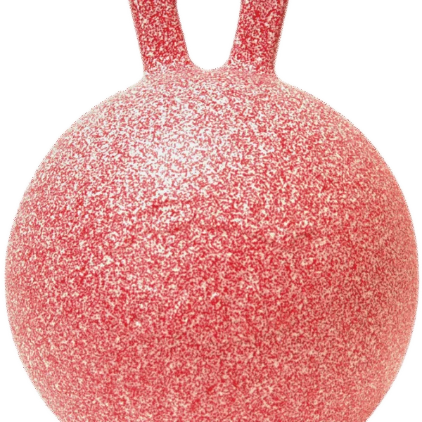 Palla da gioco per cavalli al profumo di menta piperita, rossa e bianca, 25 cm – Jolly Pets Jolly Ball