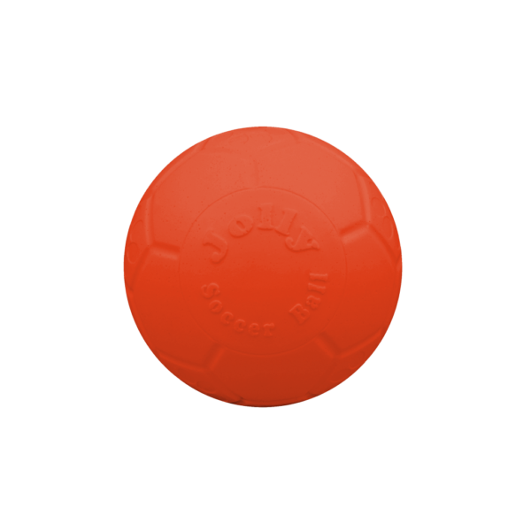 Palla galleggiante per cani arancione, 7,5 cm – Jolly Pets Mini Soccer Ball