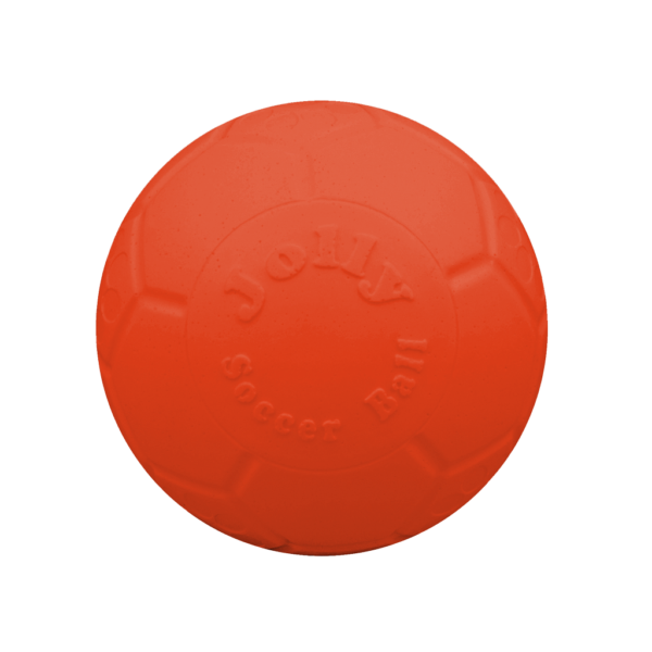Palla galleggiante per cani arancione, 10 cm – Jolly Pets Mini Soccer Ball