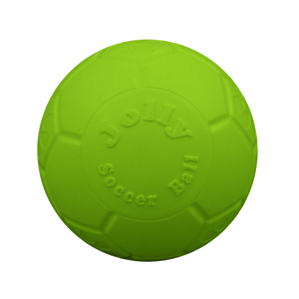 Pallone da calcio per cani verde, 10 cm – Jolly Pets Mini Soccer Ball