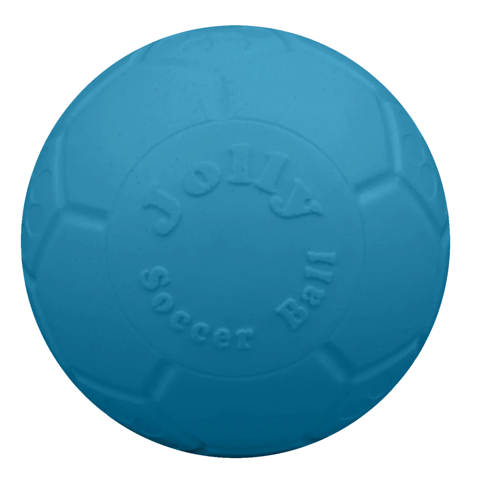 Palla per cani da riporto, azzurra, 15 cm – Jolly Pets Jolly Soccer Ball - immagine 2