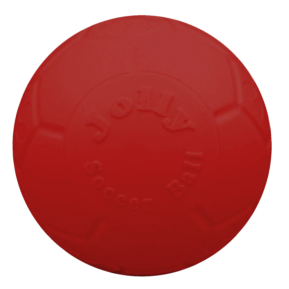 Palla per cani da riporto, rossa, 15 cm – Jolly Pets Jolly Soccer Ball - immagine 2