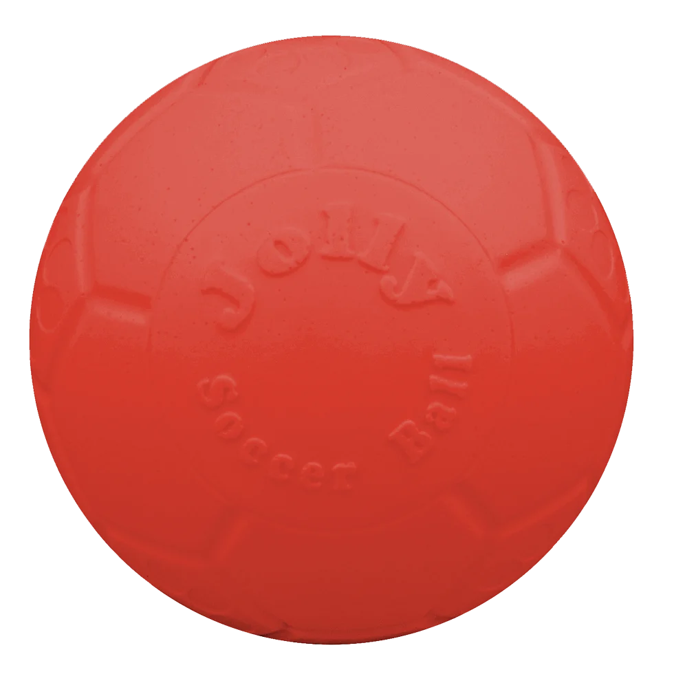 Palla da riporto per cani arancione, 20 cm – Jolly Pets Jolly Soccer Ball - immagine 2