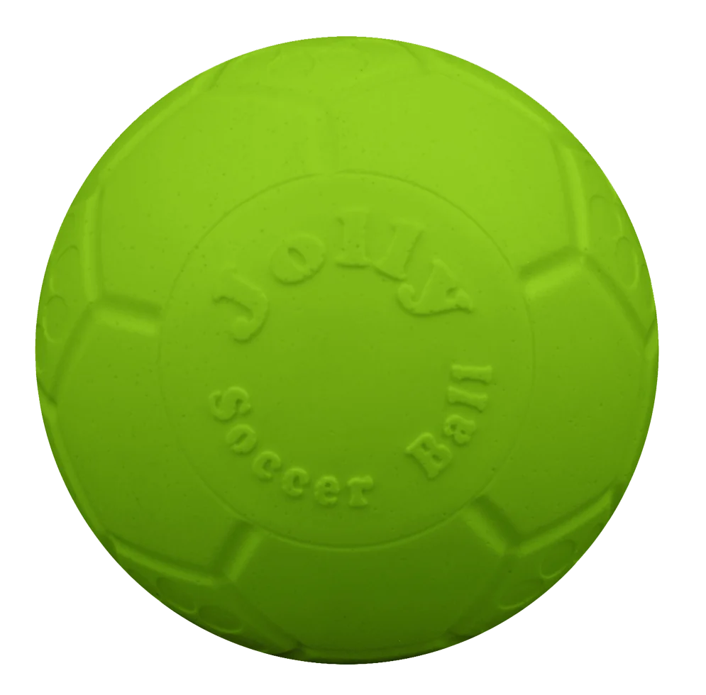 Palla galleggiante verde per cani, 20 cm – Jolly Pets Soccer Ball - immagine 2