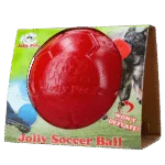 Palla per cani da riporto, rossa, 20 cm – Jolly Pets Jolly Soccer Ball