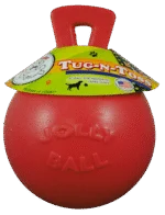 Palla galleggiante per cani rossa XL (25 cm) – Jolly Pets Tug-n-Toss