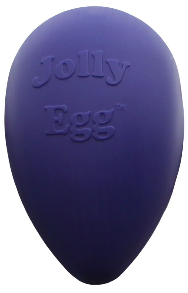 Uovo gioco per cani in plastica, viola, 20 cm – Jolly Pets Egg - immagine 1