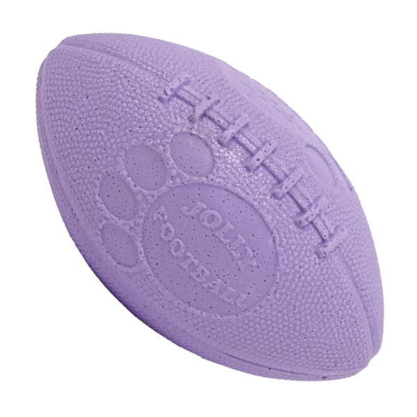 Palla da rugby per cani Lilla chiaro, 22 x 12 cm – Jolly Pets Football