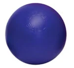 Palla per cani liscia blu, 15 cm – Jolly Pets Push-n-Play