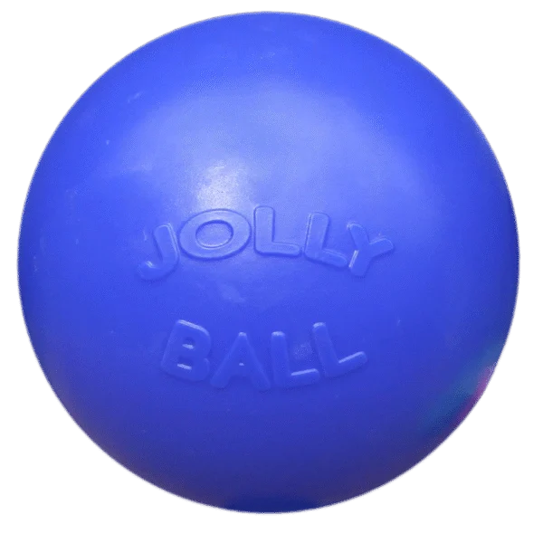 Palla per cani dalla superficie liscia, blu, 35 cm – Jolly Pets Push-n-Play