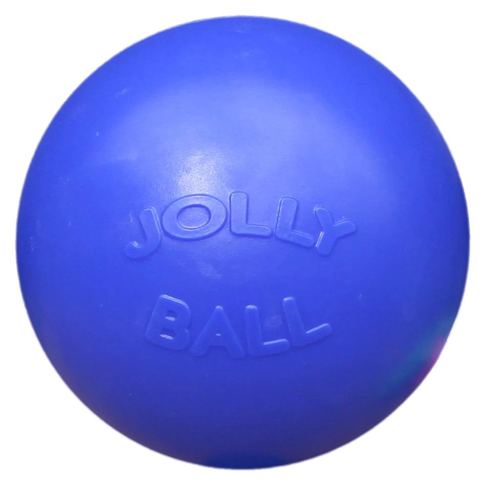 Palla per cani dalla superficie liscia, blu, 35 cm – Jolly Pets Push-n-Play - immagine 1