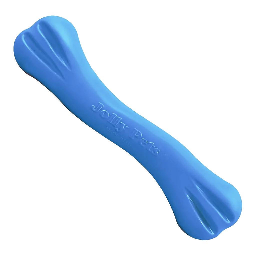 JOLL080AG.png Osso da masticare in gomma flessibile con profumo di vaniglia, M 20 cm – Jolly Pets Jolly Bone - immagine 1