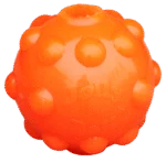 Palla porta snack per cani in gomma TPR, 7,6 cm – Jolly Pets Jolly Jumper arancione S - immagine 4