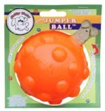 Palla porta snack per cani in gomma TPR, 10 cm – Jolly Pets Jolly Jumper arancione M