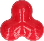 Gioco cigolante in gomma con 3 suoni, rosso – JW Symphony of Squeaks - immagine 2