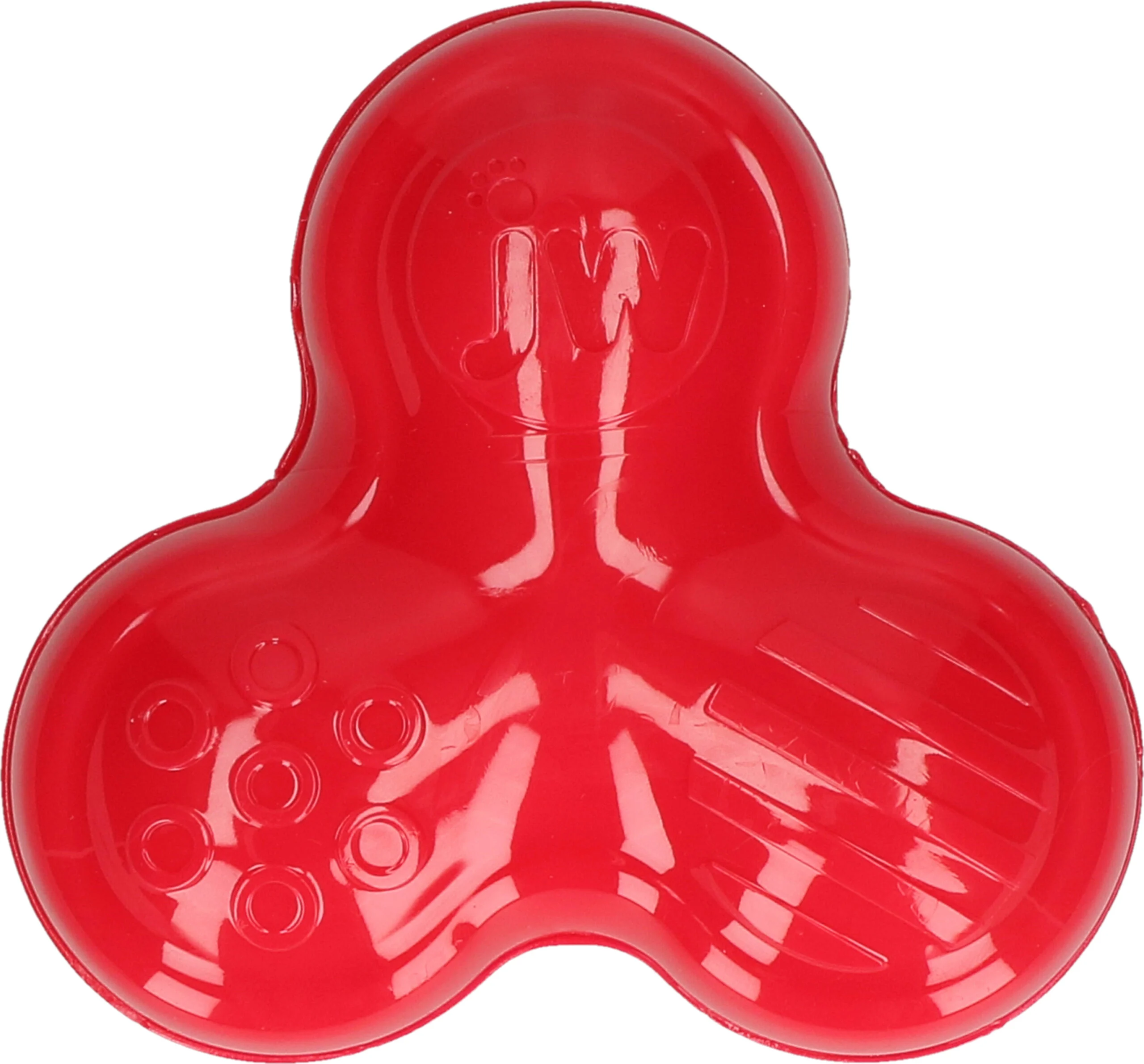Gioco cigolante in gomma con 3 suoni, rosso – JW Symphony of Squeaks - immagine 2
