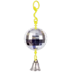 Palla da discoteca per uccelli con campanellino – JW Activitoy Disco Ball - immagine 2