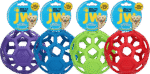 Palla per cani in gomma naturale per snack, 19 cm, assortita – JW Hol-ee Roller