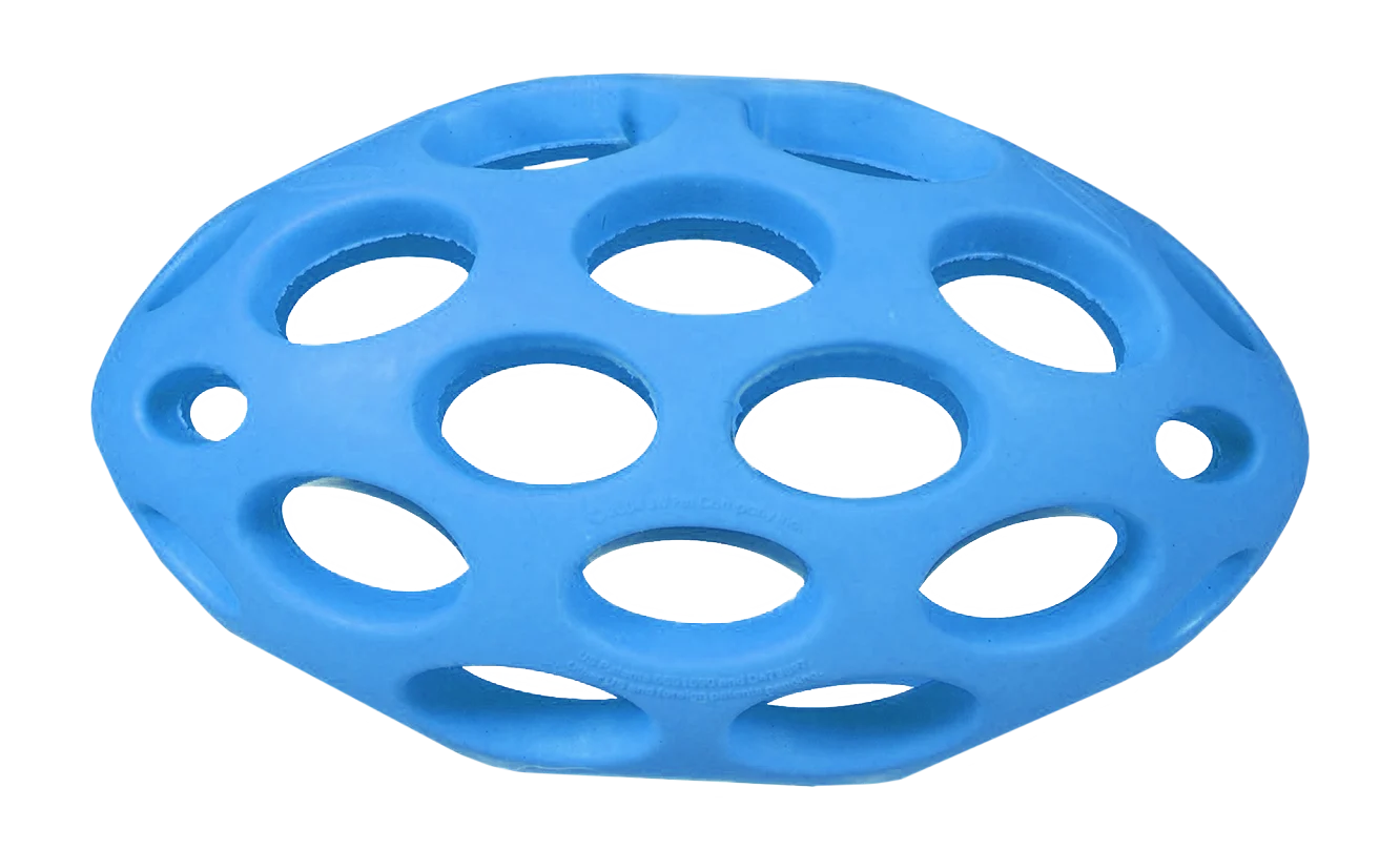 Pallone per cani in gomma porta premi Small, circa 11,5 x 6,5 cm – JW Hol-ee Football - immagine 2