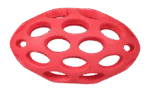Pallone per cani in gomma da riempire con snack Medium, circa 14,5 x 8,5 cm – JW Hol-ee Football - immagine 2