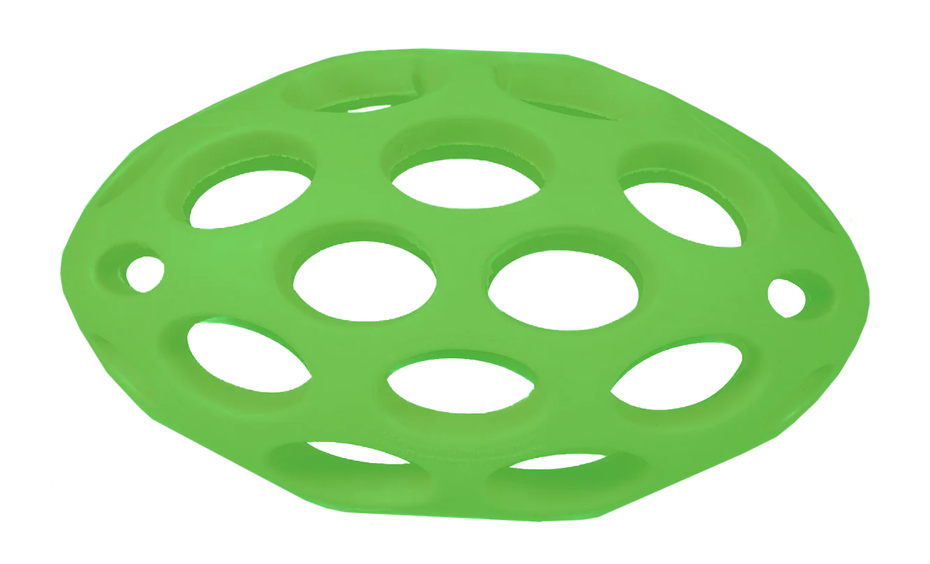 Pallone per cani in gomma da riempire con snack Medium, circa 14,5 x 8,5 cm – JW Hol-ee Football - immagine 4