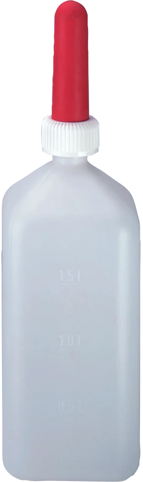 Biberon per vitelli con tettarella, 2 l - immagine 1