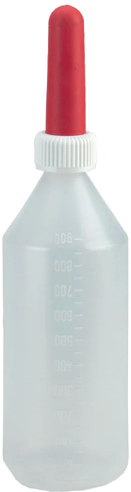 Biberon per vitelli con tettarella, 1 l - immagine 1