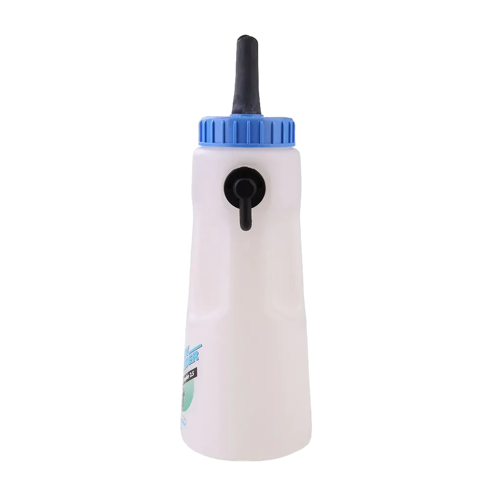 Biberon per vitelli con 3 velocità di erogazione e tettarella Big Softy, 2,5 l – Shoof Speedy Feeder Calf Feeder - immagine 3