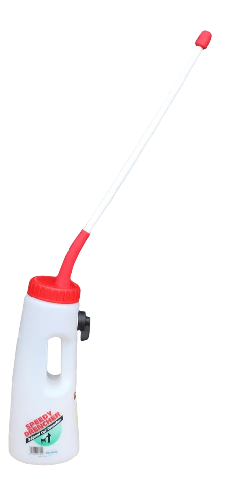 KALF0012C.png Flacone per vitelli con tubo sonda da 48 cm, 2,5 l – Shoof Speedy Drencher - immagine 1