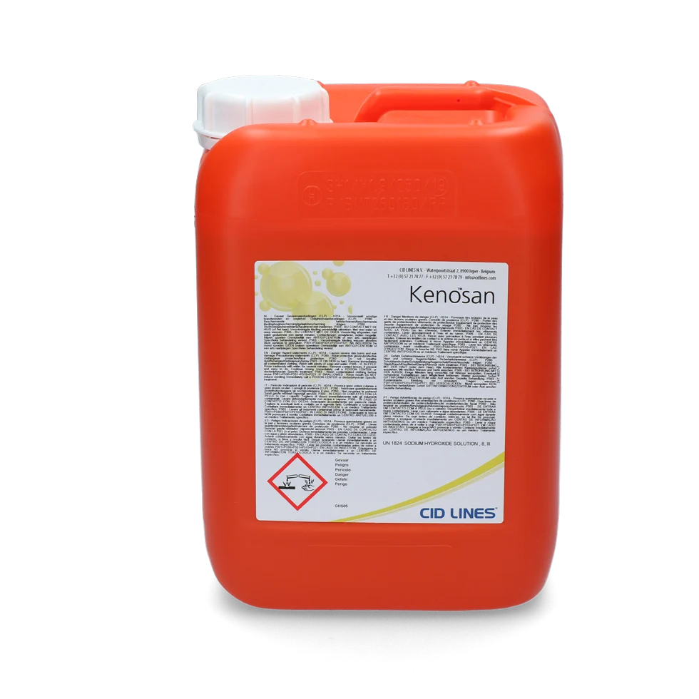 Detergente per stalle con schiuma aderente a lungo 5 l – CID Lines Kenosan - immagine 1