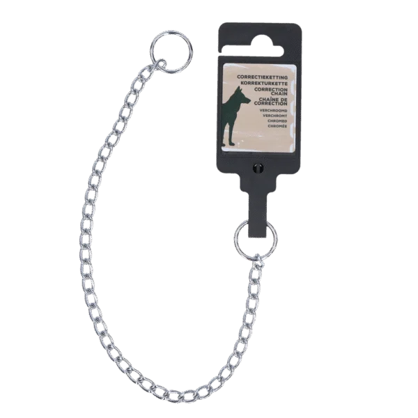 Catena correttiva per cani, cromata, 35 cm x 2 mm – Hofman Animal Care