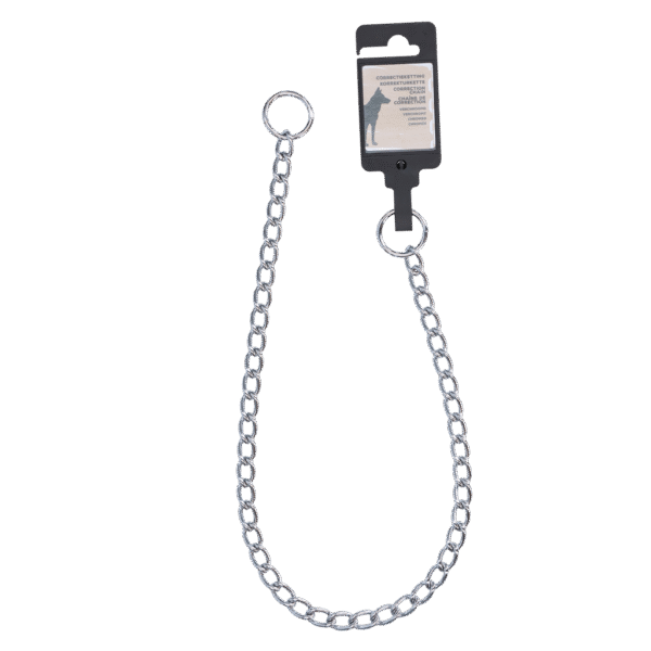 Collare correttivo a catena per cani, cromato, 60 cm x 3 mm – Hofman Animal Care
