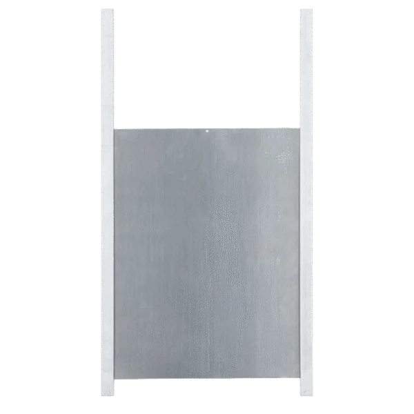 Porta scorrevole per ricovero notturno con guide, taglia S, 22 x 33 cm – Kerbl