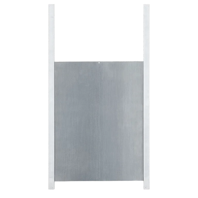 Porta scorrevole per ricovero notturno con guide, taglia S, 22 x 33 cm – Kerbl