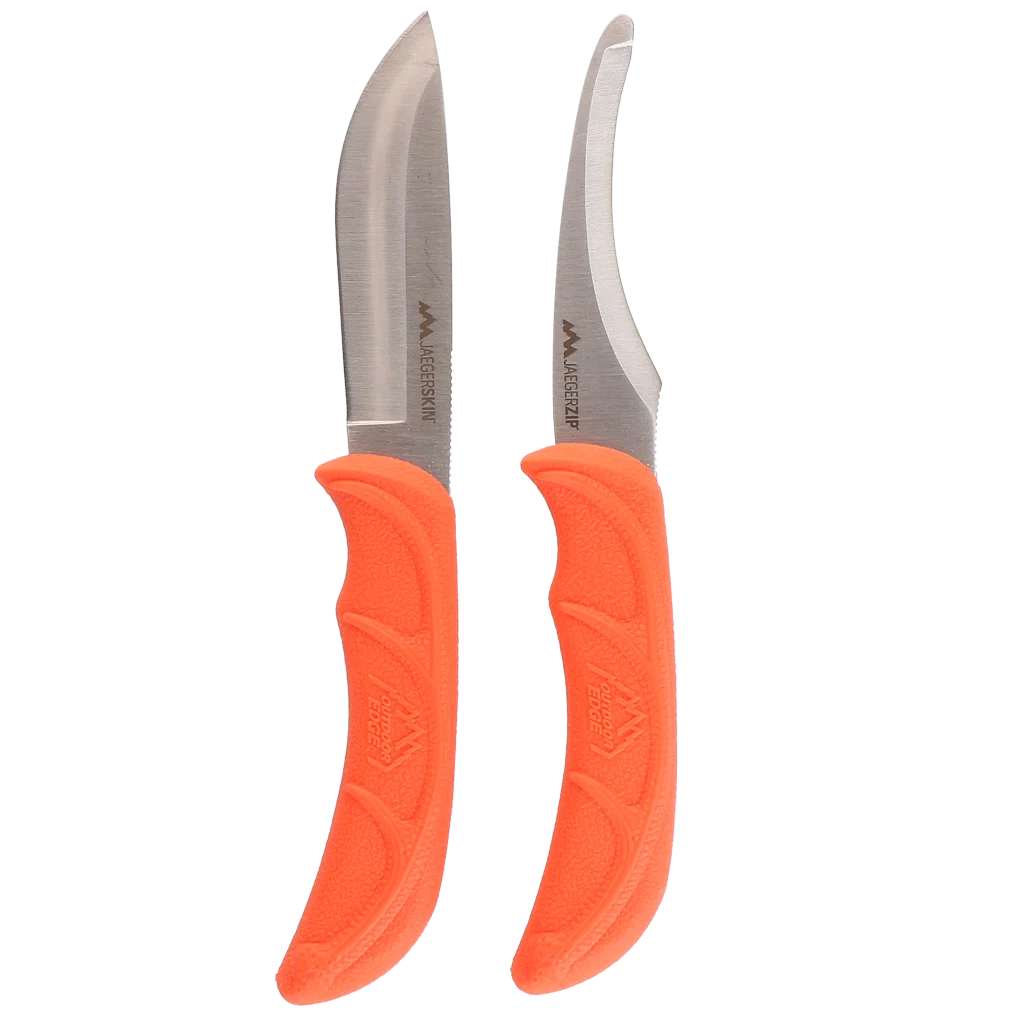 Set di coltelli con coltello per medicazioni e coltello da esterno, 2 pezzi – Outdoor Edge JagerPair - immagine 4