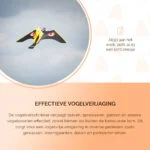 Aquilonе per allontanare gli uccelli con asta in fibra di vetro da 7 m – Knock Pest Bird Bouncer - immagine 4