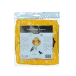 Pallone dissuasore per uccelli con cordino per appenderlo, giallo, Ø 40 cm – Knock Pest - immagine 2