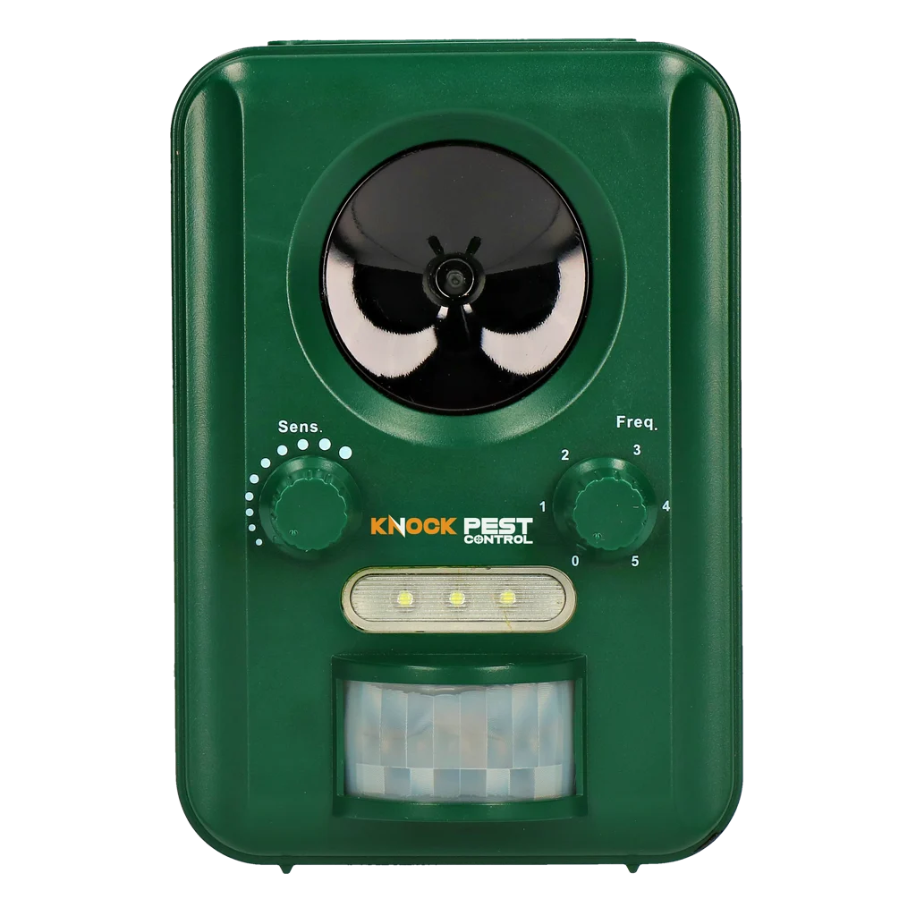 Dissuasore per animali a energia solare con rilevatore di movimento e flash – Knock Pest Solar Animal Repeller - immagine 2