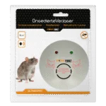 Dissuasore a ultrasuoni per infestanti da collegare alla rete elettrica, fino a 46 m² – Knock Pest Ultrasonic Pest Repeller Home